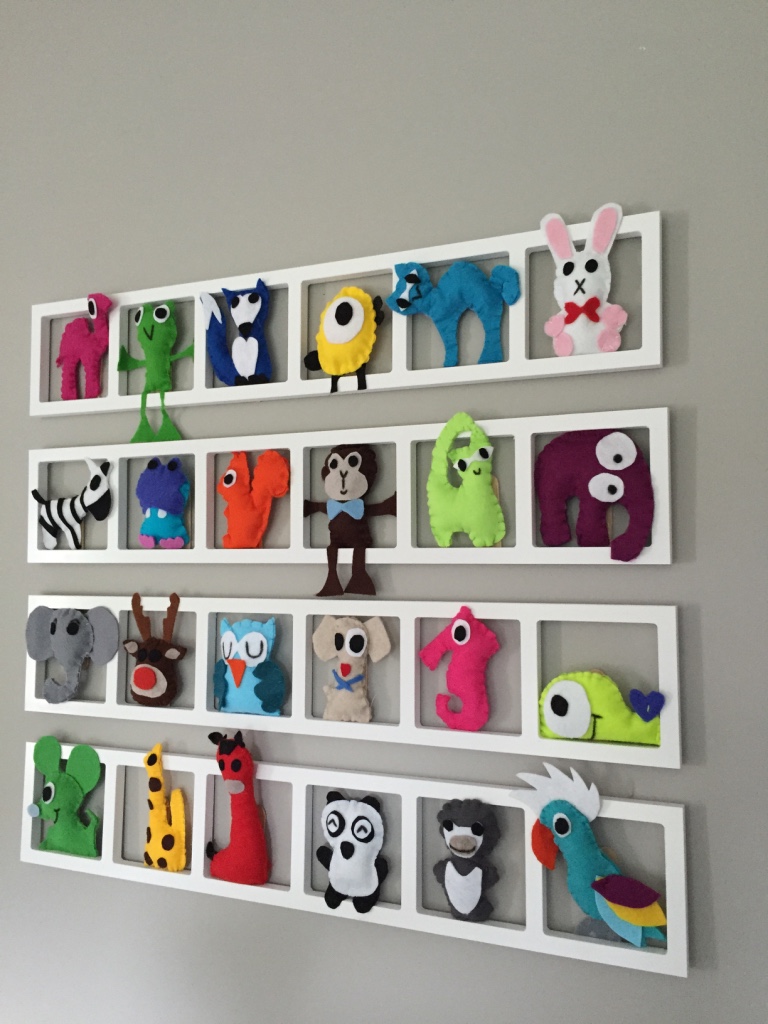 DECO MURALE «MIX ANIMAUX », multicolore, BICHAT 007