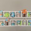 decoraton chambre enfant animaux pastel