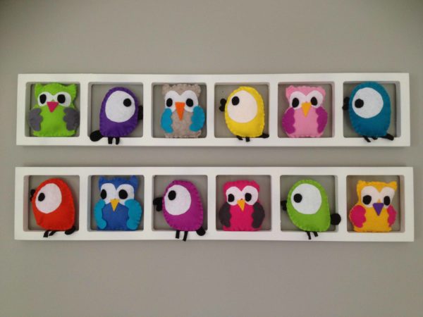 DECO MURALE «CHOUETTES HIBOUX CUICUI », multicolore, BICHAT 171 – Image 6