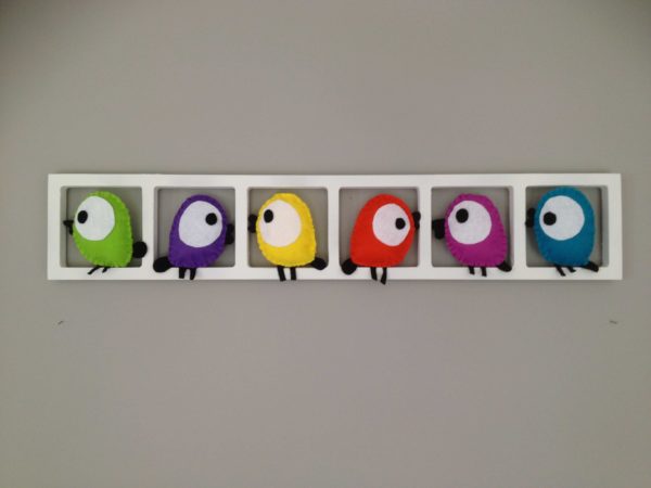 DECO MURALE «CHOUETTES HIBOUX CUICUI », multicolore, BICHAT 171 – Image 2