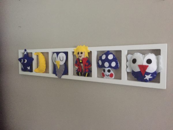 DECO MURALE «PETIT PRINCE», tons bleu, jaune, gris BICHAT 091 – Image 5